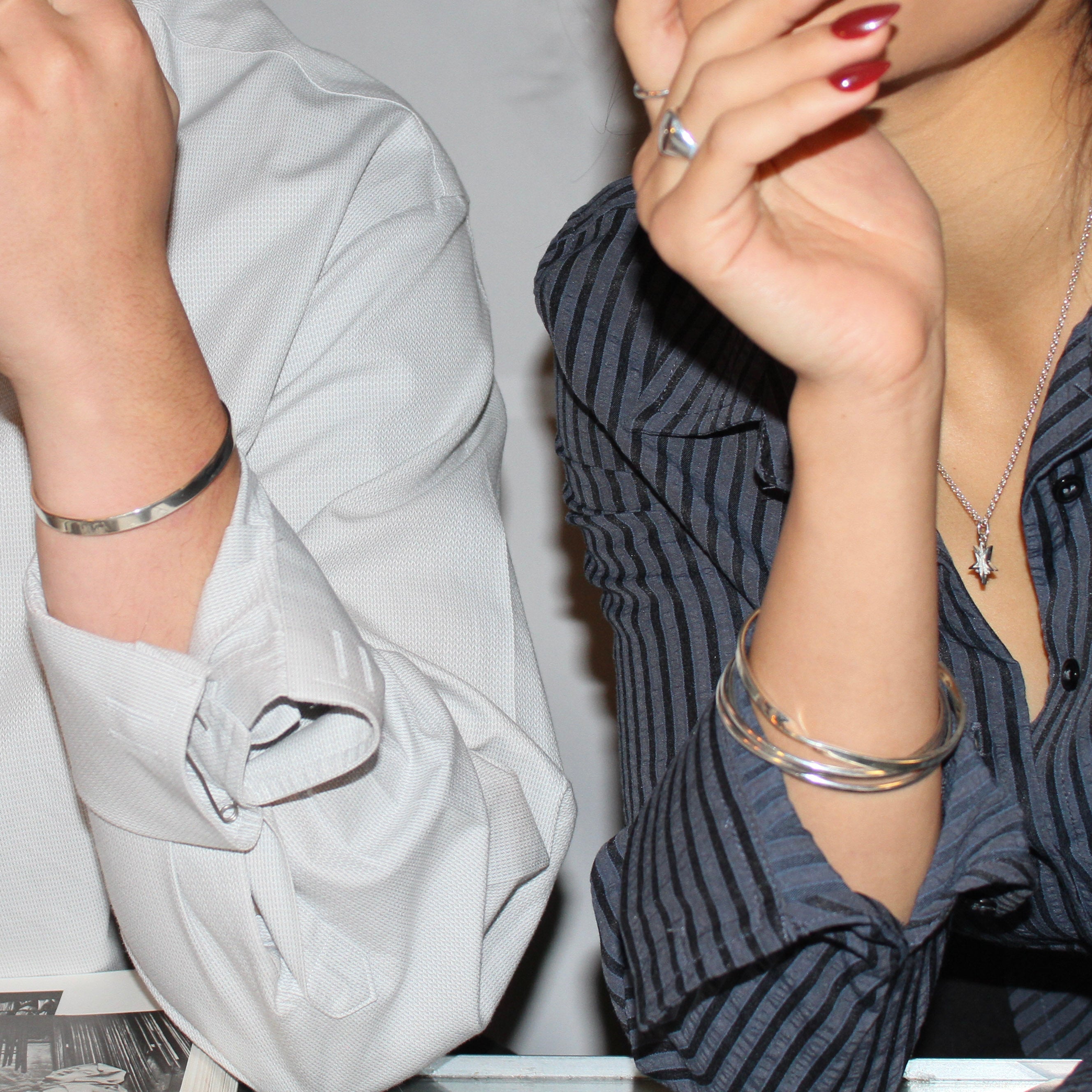 Solid 925 Silver Cuffs, handmade in Melbourne by our artisans. Timeless silver jewellery to last a lifetime.