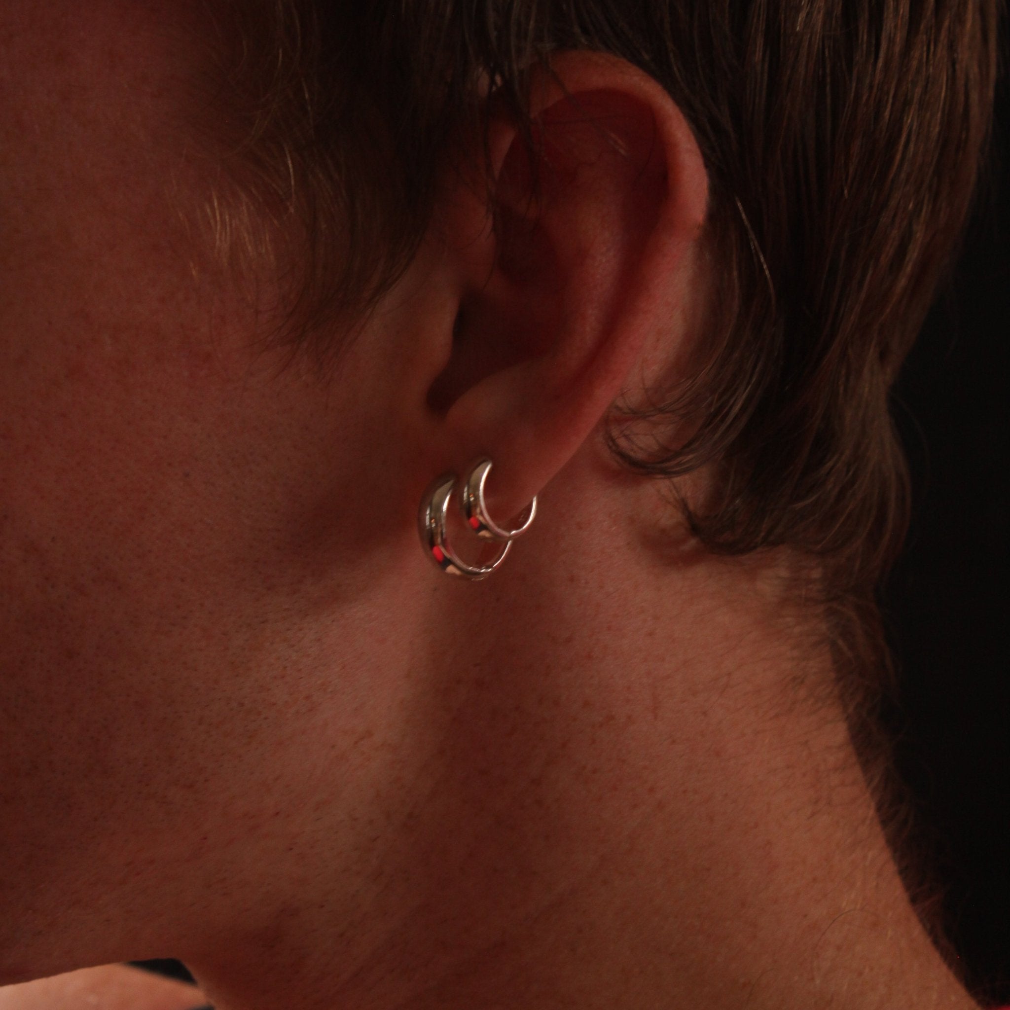Huggie Hoop Earrings - Antares - Earrings
