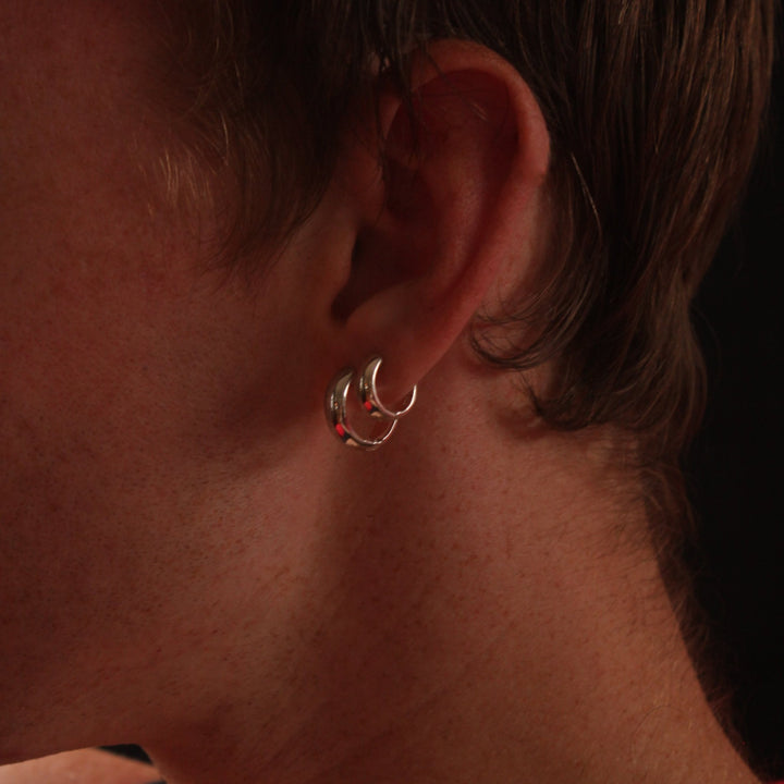 Huggie Hoop Earrings - Antares - Earrings